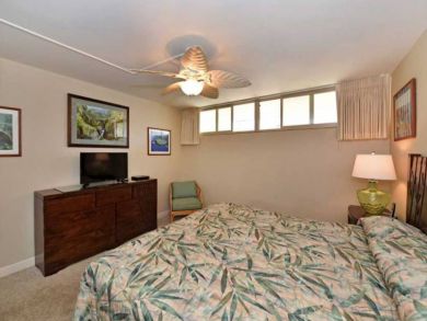 Bedroom with TV