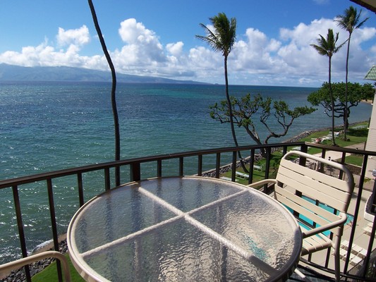 Ocean view from lanai Ocean view from lanai
