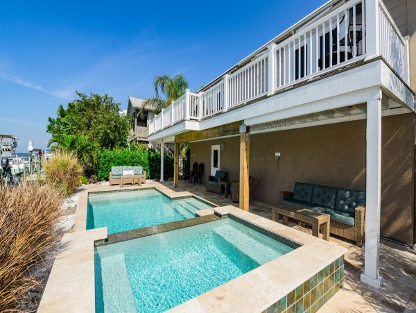 Holmes Beach Canal Front Home with Dock - Direct Bay Access