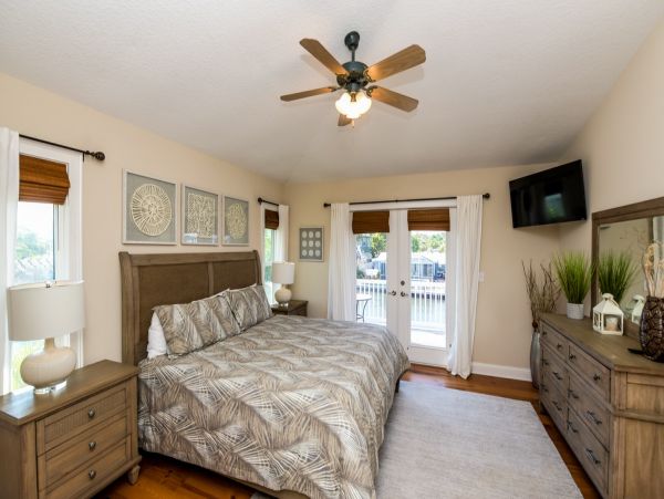 Holmes Beach Canal Front Home with Dock - Direct Bay Access