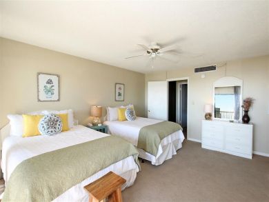 Full Gulf View from this Two Bedroom Condo Sleeps Nine Guest