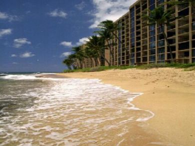 Complex located on beach