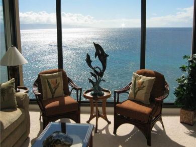 Gorgeous ocean view from living area