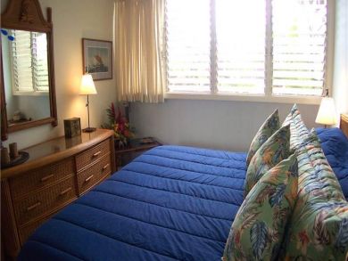 Bedroom with king bed
