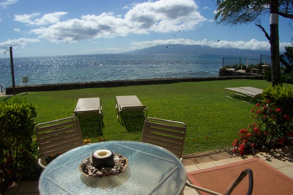 Ocean view from porch