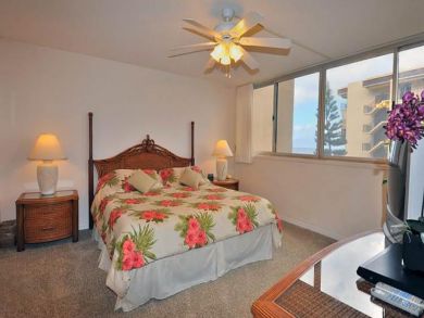 Master Bedroom has King Bed