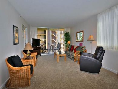 Living Area Open to Balcony