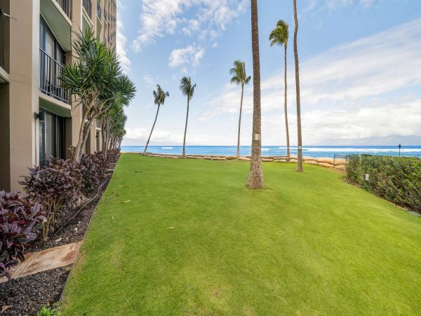 Oceanfront One Bedroom Vacation Condo in Kahana