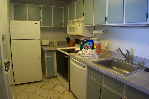 Fully equipped kitchen