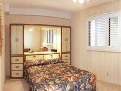 Bedroom with king bed