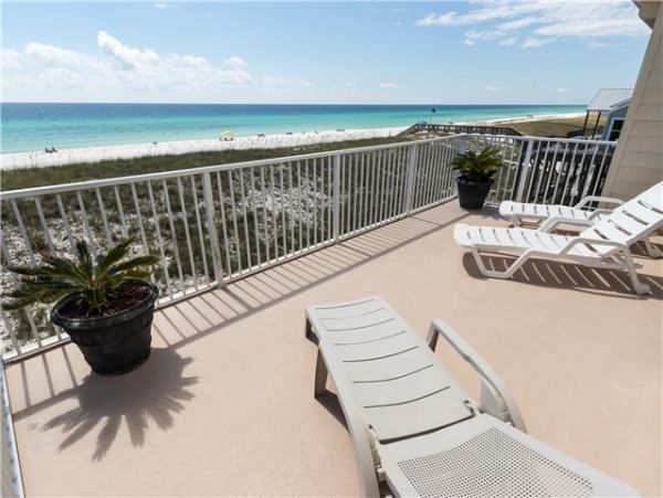 Full Gulf View at This Four Bedroom Vacation Rental