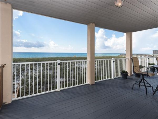 Full Gulf View at This Four Bedroom Vacation Rental
