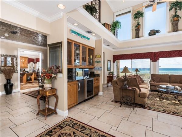 Full Gulf View at This Four Bedroom Vacation Rental