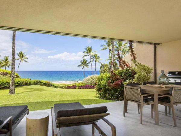 Makena Beachfront Luxury Condo - Maui Oceanfront Ground- Floor Rental