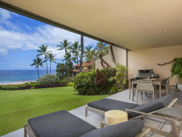Makena Beachfront Luxury Condo - Maui Oceanfront Ground- Floor Rental