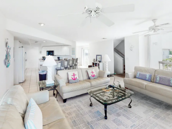 Anna Maria Island Oceanfront Beach Vacation Home Sleeps 6