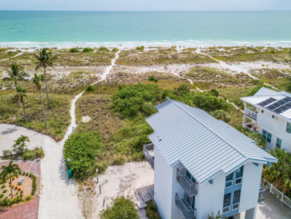 Anna Maria Island Oceanfront Beach Vacation Home Sleeps 6