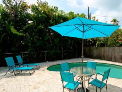 Holmes Beach Duplex with Separate Pools Sleeps 10