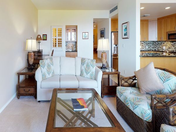 Wailea Two Bedroom Oceanfront Vacation Condo