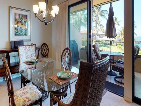 Wailea Two Bedroom Oceanfront Vacation Condo