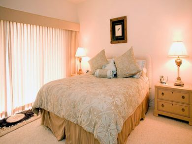 Master bedroom with king bed