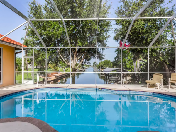 Cape Coral Luxury Vacation Home on the Water