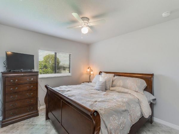 Cape Coral 4 Bedroom Home with Canal View & Dock