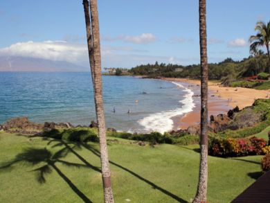 Ocean front Kihei vacation condo