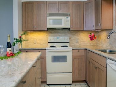 Fully equipped kitchen