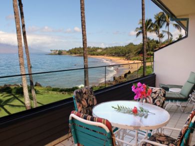 Furnished balcony