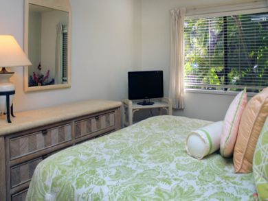 Master bedroom with TV