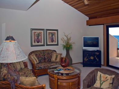 Living room with TV