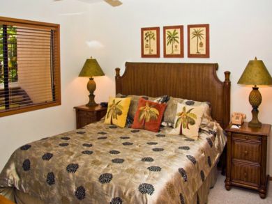 Master bedroom with king bed