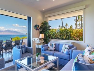 Oceanfront Maui Vacation Rental with Three Bedrooms