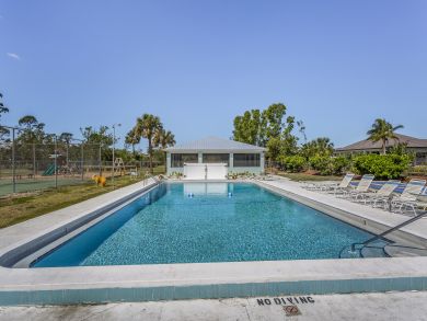 Contemporary Naples Home  Shared Pool, Tennis & Dock Access