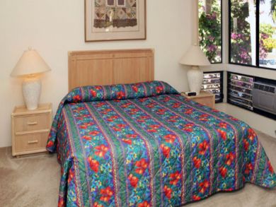 Bedroom with king bed