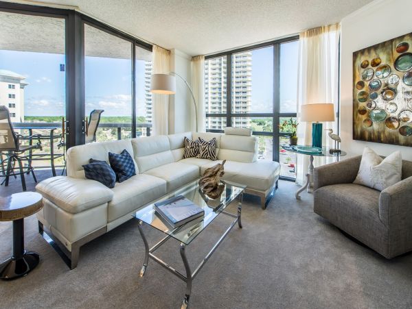 Gulf Views Miramar Vacation Condo Three Bedrooms Sleeps 8