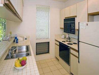 Fully equipped kitchen