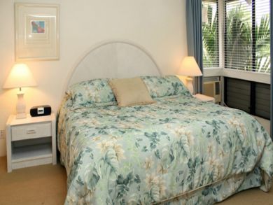 Bedroom with king bed