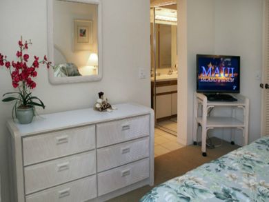 Bedroom with TV