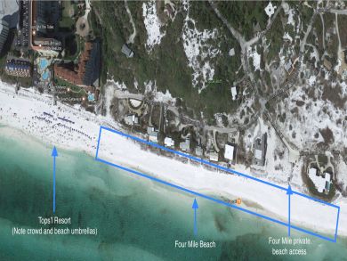 Easy Walk to Private Beach