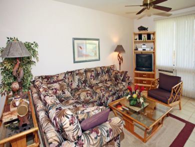 Living room with TV
