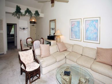 Spacious living area