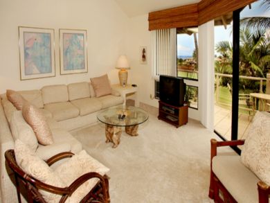 Living room with TV