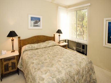 Bedroom with king bed