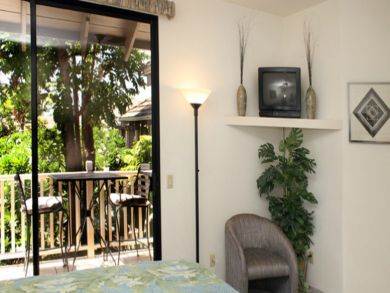Master bedroom with balcony