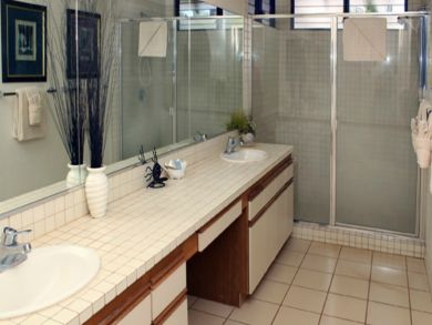 Master bathroom