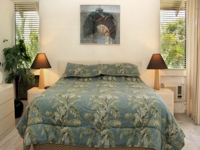 Master bedroom with king bed