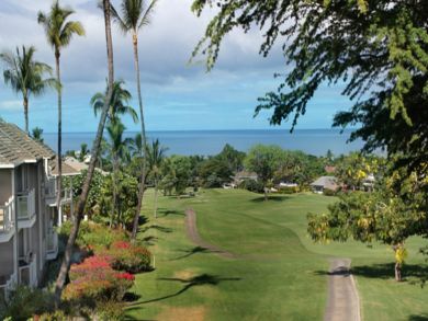 Golf course & ocean view