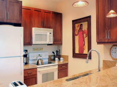 Fully equipped kitchen